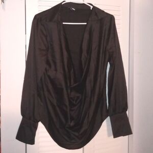 Elegant Black Women's Top